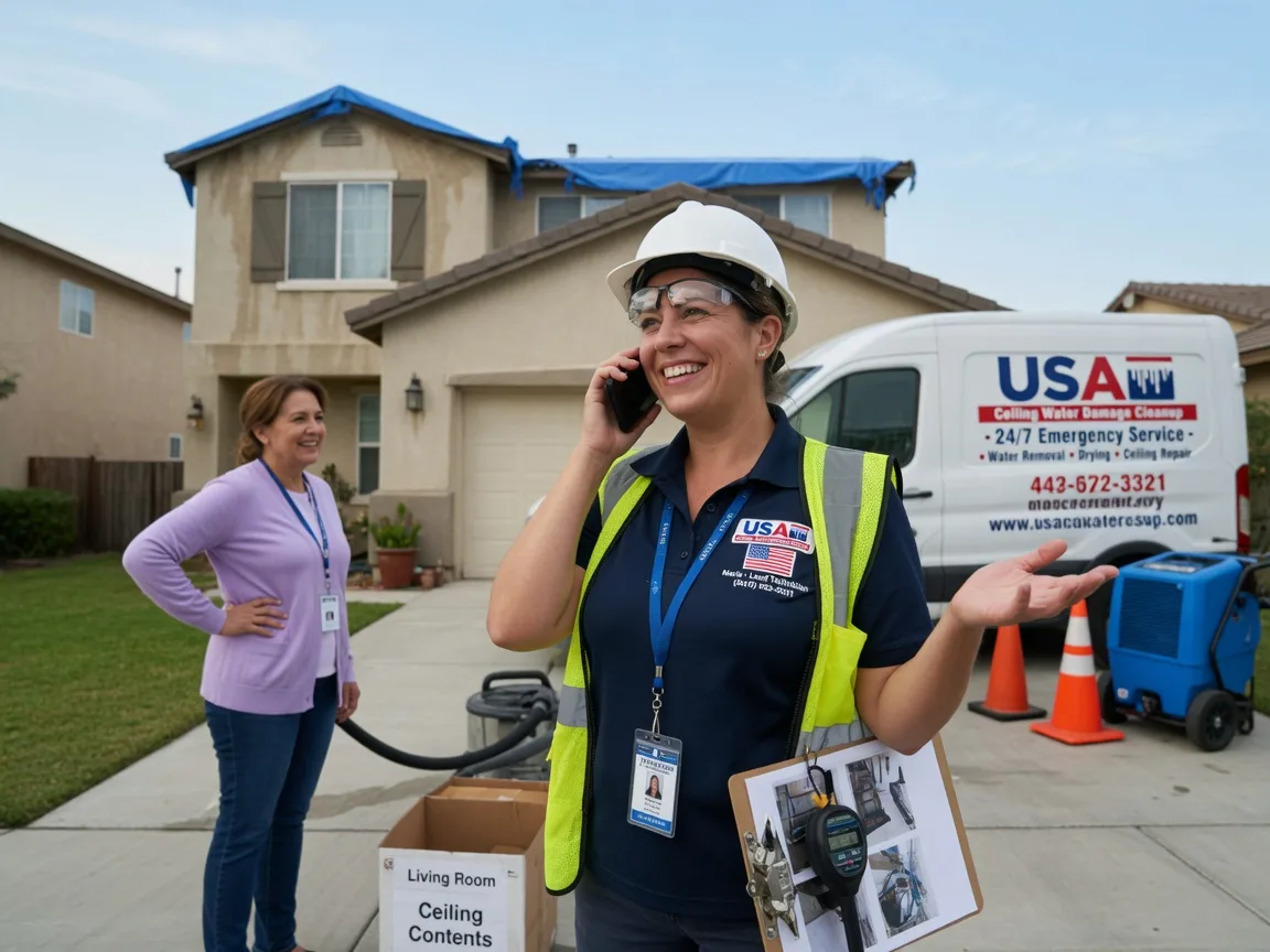 Ceiling Water Damage Restoration Piasa, IL FAQs